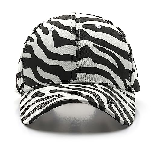 Striped Cap Unisex Baseball Cap Casual Sun Hat