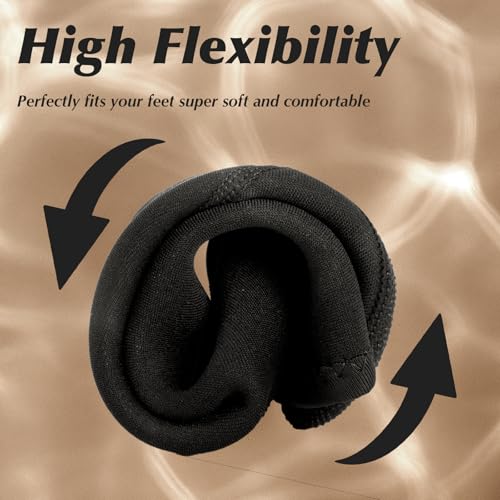 3mm Beach Water Socks - Sand Proof Aqua Socks for Beach Sports, Swimming, Diving, Surfing & Water Activities