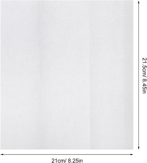 FRCOLOR Hotel Paper Towels - Thickened 200 Sheets Water-Absorbent Tissues for Home & Commercial Use