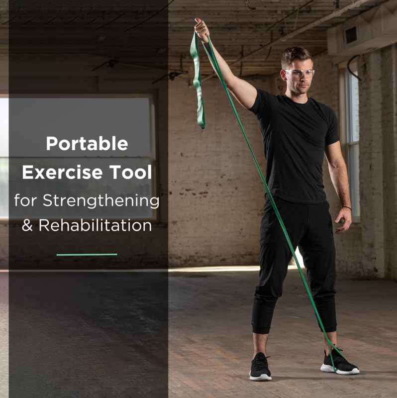 THERABAND CLX Heavy Resistance Band with Loops - 5ft Fitness Band for Full Body Workouts, Portable Home Gym Equipment, Ideal Gift for Athletes