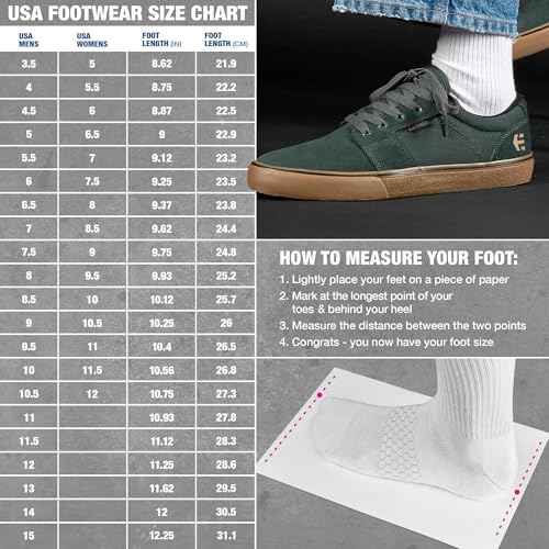Etnies Jameson 2 Eco Sustainable Skate Style, Reinforced Cupsole, Cushioned Feel, Everyday Sneakers, Vegan