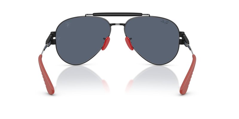Ray-Ban RB3762M Sunglasses, Black/Dark Grey, 58 mm