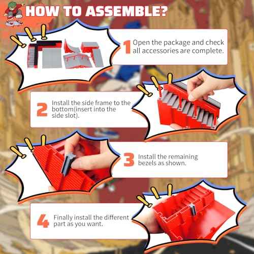 14 in 1 Fingerboard Skate Park Ramp Kit, Finger Skateboards Toys with Scooter Bike Skate Canvas Shoes Finger Shorts, Mini Fingerskateboards Training Props Interactive Skate Game for Kids Adults