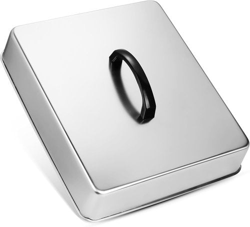 Blackstone Griddle Accessories - Heavy Duty Rectangular Basting Cover & Stainless Steel Melting Dome | Perfect for Flat Top Grill Cooking