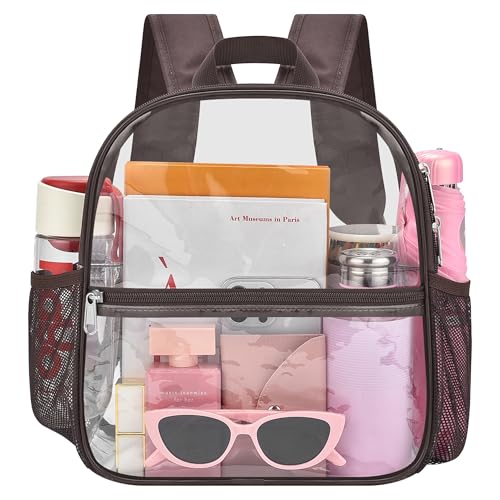 Oraben Clear Backpack for Stadium Approved 12¡¿6¡¿12, Waterproof Clear Bag for Stadium Events and Concert Work Sport Events