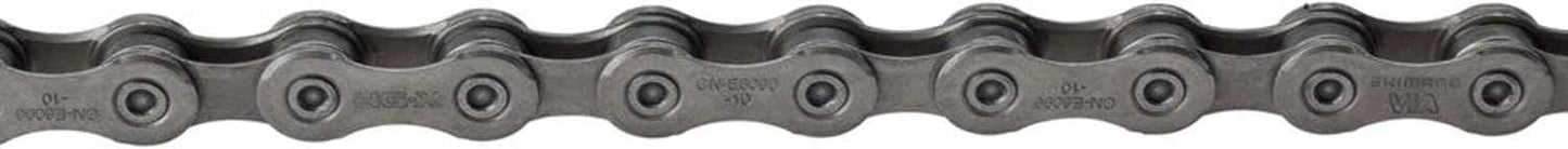 Shimano STEPS E-Bike Chain 10-Speed - 138 Links, Silver, Durable Performance