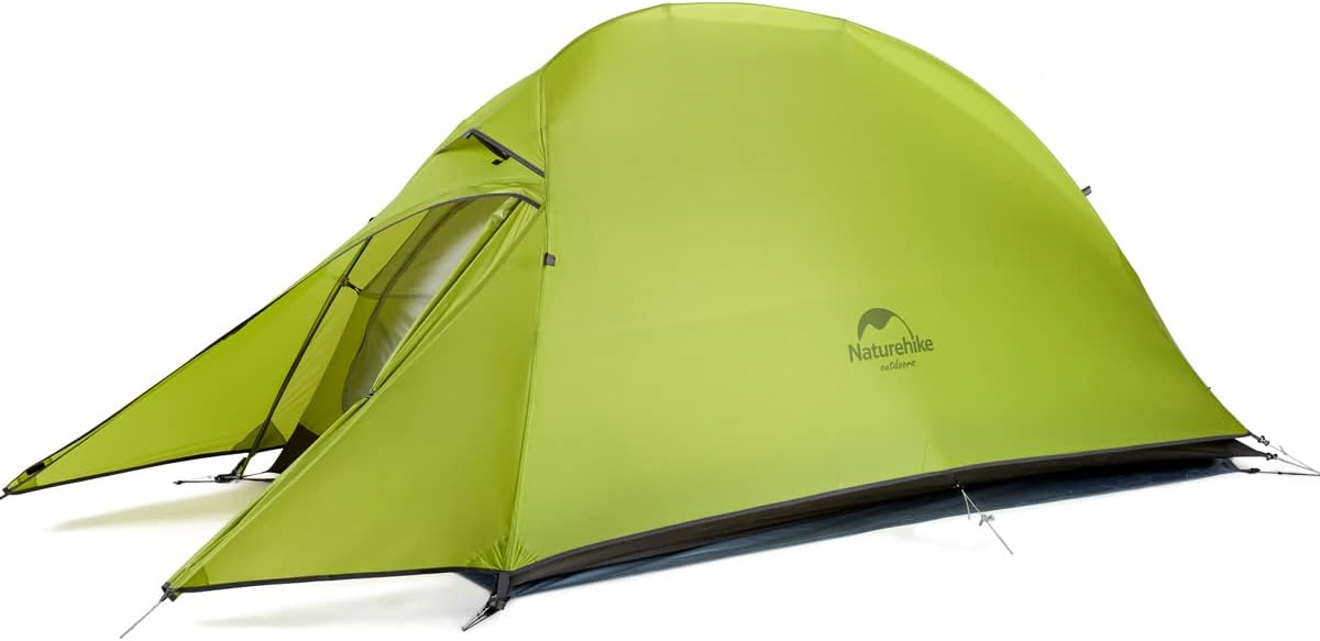 Naturehike Cloud-Up 1 Person Tent, Lightweight Backpacking Tents for One Man, Waterproof Ultralight One Person Tent for Camping Hiking Backpacking
