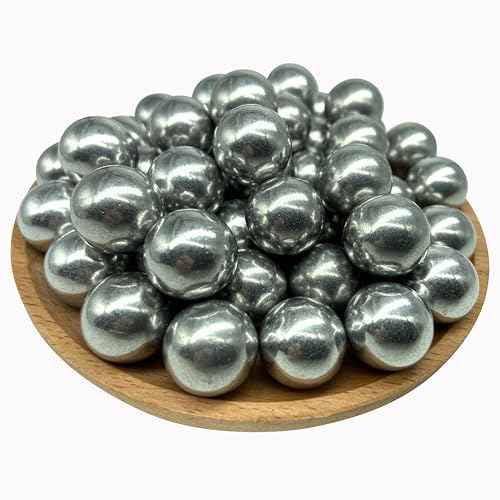 150 X 68 Caliber Aluminum Self Defense Balls, .68 Cal Ammo for Byrna SD/LE Reusable Paintball Projectiles 7.3 Grams for Training and Target Practice Fit for Pistelle X-68/Grimburg