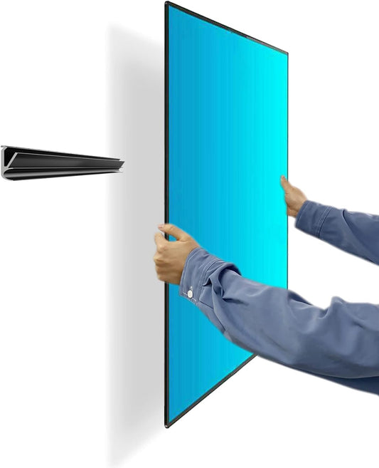 No Stud TV Wall Mount by [Brand Name] - Easy Install Drywall Hanger for 12-55 Inch TVs Up to 99 lbs | No Damage, No Drill