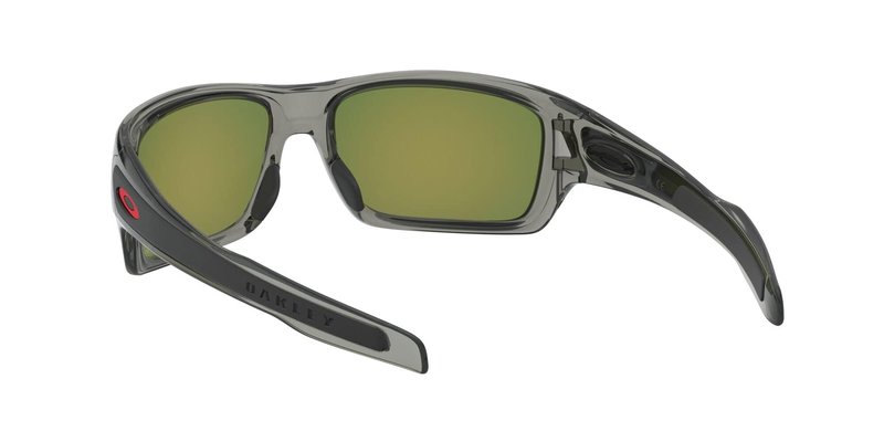Oakley Sunglasses for Men - OO9263 Turbine Rectangular Polarized Sunglasses PRIZM Lenses - Grey Ink/PRIZM Ruby Polarized - Size 63