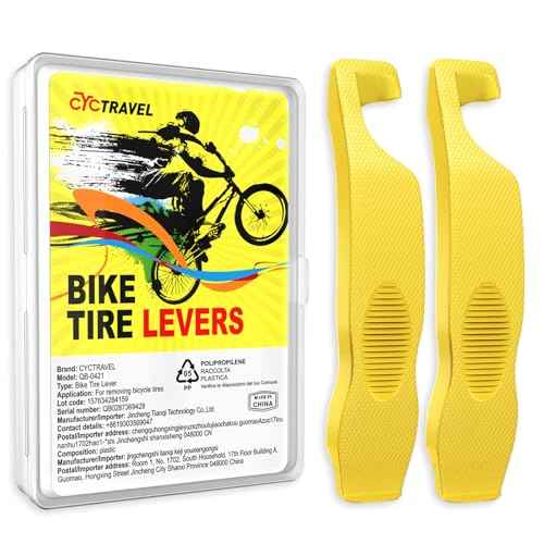 Bike Tire Levers, Ultra Strong Tire Levers Don't Hurt The Tire, Non-Slip and Save Effort, Tire Spoons for Mountain Bike and Road Bike, Easy Bike Tire Removal Tool.