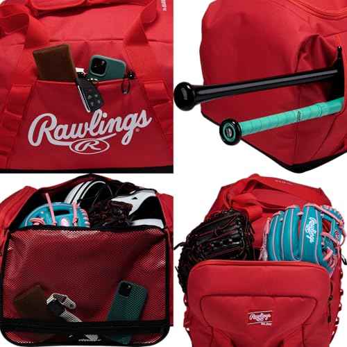 Rawlings Rawlings | Covert2 Duffel Equipment Bag | Baseball/Softball | Multiple Colors