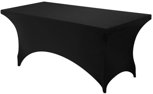 Utopia Kitchen Spandex Tablecloth 1 Pack [6FT, Bright Green] Tight, Fitted, Washable and Wrinkle Resistant Stretch Rectangular Patio Table Cover for Event, Wedding, Banquet & Parties[72Lx30Wx30H Inch]