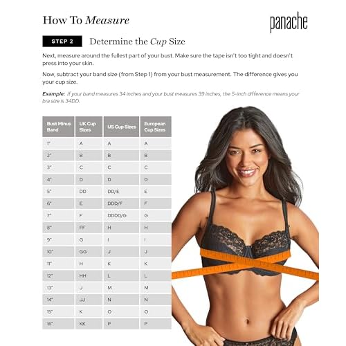 Panache Women's High Impact Underwire Sports Bra | Black 28E | Max Support, Moisture Wicking, Heavy Duty Sports Bra for Women