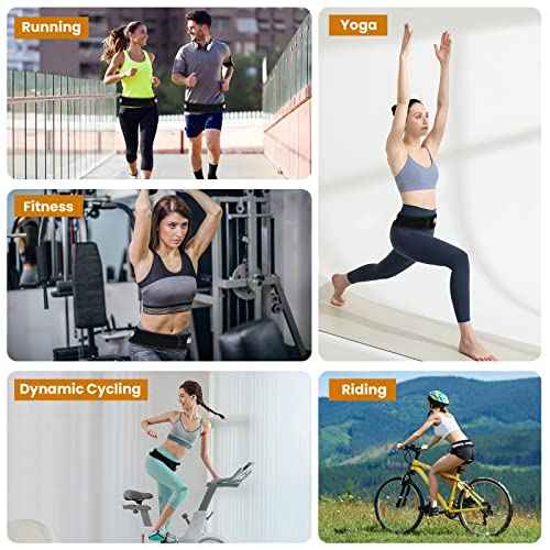 Sacroiliac SI Joint Hip Belt for Women - Hip Braces for Hip Pain - Lower Back Support Brace - Pelvic Support Belt - Trochanter Belt - Adjustable Sciatica Lumbar Pain Relief (Hip Size 32"-47")