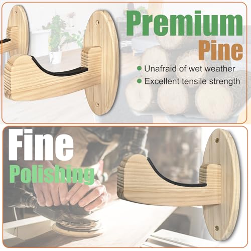 Surfboard Wall Mount Racks, Also for Skateboards/Snowboards/Skiing Boards/Bicycle Wheels/Field Hockey Sticks/Bicycles Hangers Paddle Storage Display Stand Indoor