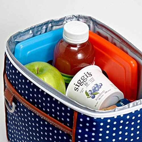 Cool Coolers by Fit & Fresh Slim Ice Packs, Quick Freeze, Space-Saving, Reusable Ice Packs for Lunch Boxes & Coolers