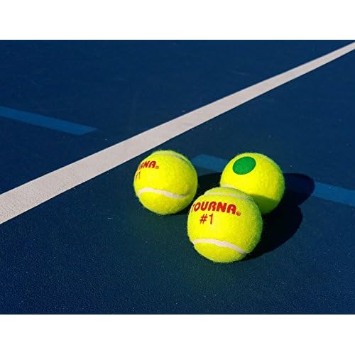 TOURNA Green Dot Low Compression Tennis Balls