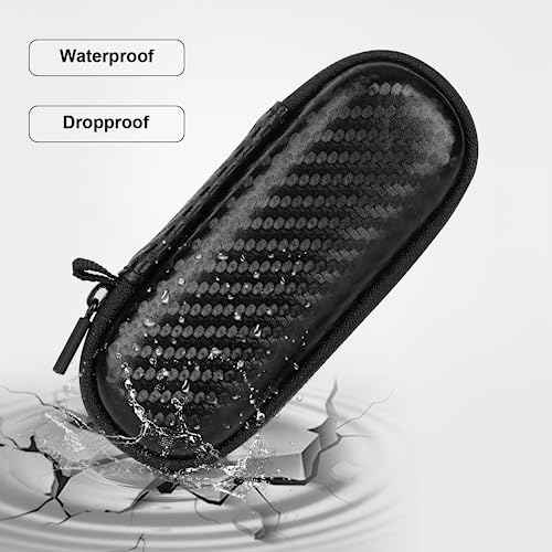 Case for Kardiamobile EKG Monitor, Compatible with Kardiamobile EKG Heart Monitor, Hard Travel Box for Alivecor Kardia Mobile 6L, Pill Box and Carabiner Clip Included