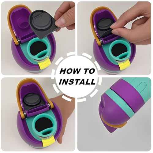 Compatible with Owala Replacement Stopper,Rubber Seal Replacement Compatible with Owala Freesip 24oz 32oz Water Bottle Accessories Fit forOwala 16/19/24/32/40oz,Silicone Material,BPA-Free.