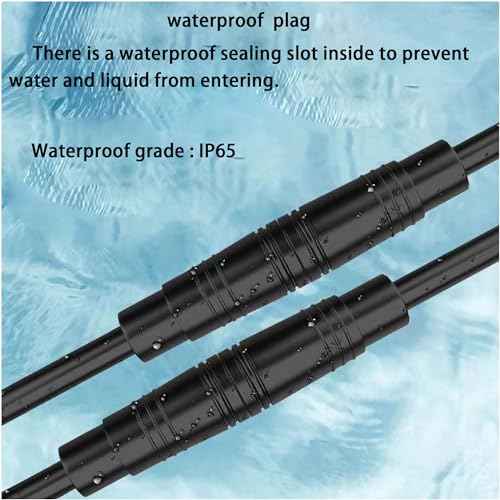 Julet 4Pin 3pin 2pin Male Female Waterproof Cable Electric Bike Extension Cable Connector
