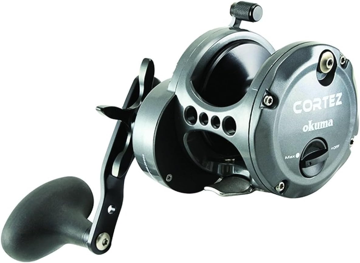 Okuma Cortez High-Speed Graphite Star Drag Fishing Reel 6.2:1 Gear Ratio