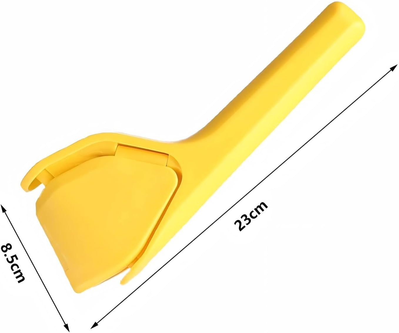 Skiennix Lemon Squeezer - Effortless Manual Citrus Juicer | Fold-Flat Design for Easy Storage (Yellow)