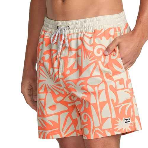 Billabong Good Times Layback Elastic Waist 16 Inch Swim Trunks