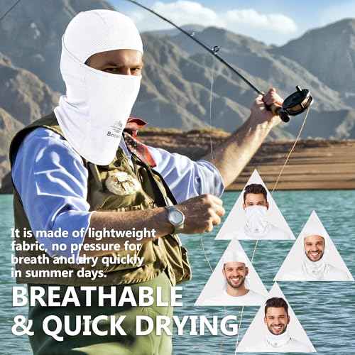Balaclava Face Mask Sun UV Protection Breathable Full Head Mask for Men Women Skiing Cycling