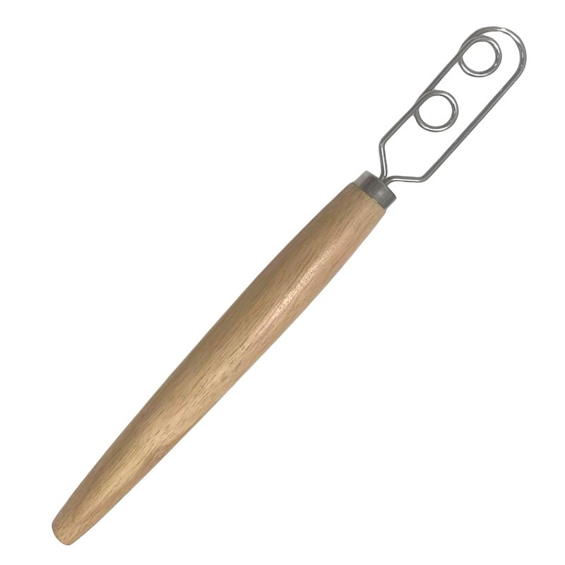 Sourdough Starter Stirring Hook and Dough Whisk | Small Size to Fit in Jars | Improve the Mixing Standard Of Your Starter For Better Baking Results | New England Sourdough Starter Co.