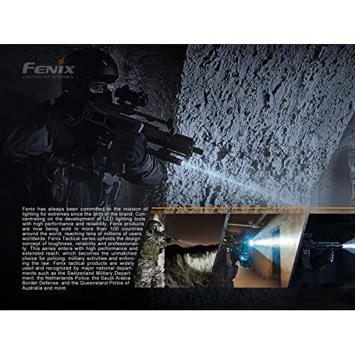 Fenix TK11 TAC 1600 Lumen LED Tactical Flashlight with EdisonBright BBX3 battery carry case bundle