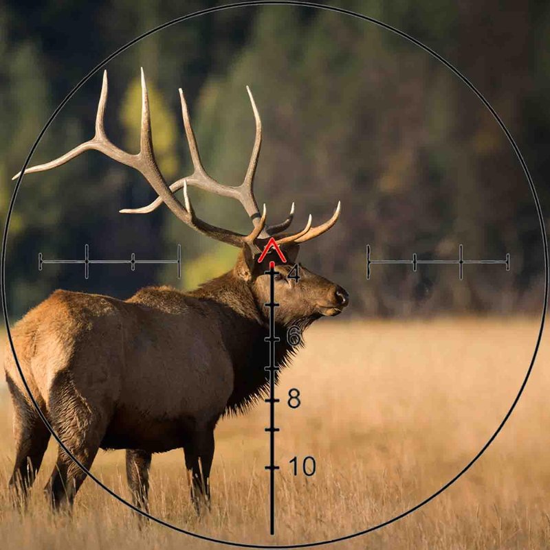 CTOPTIC 4x32 Red Fiber Dot Scope with Sight System for Picatinny 20mm Rail Yotto 7.62 x 39 Laser Sight (rd)