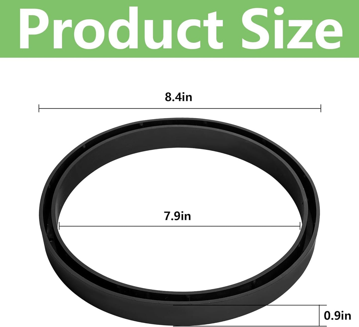 RunNico Propane Tank Base Holder - 2 Pack Protective Spacer Ring for 20-40 lb Cylinders