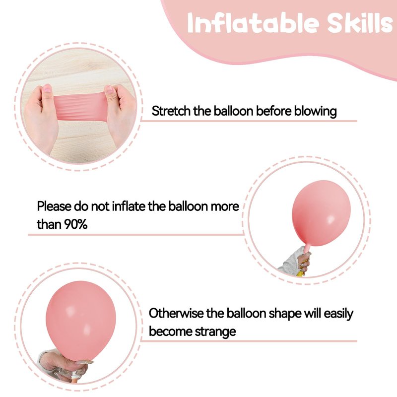 Blush Pink and Gold Balloons Set, 12 Inch Retro Pink and Champagne Gold Balloons Pastel Pink Metallic Gold Confetti Balloons for Birthday Bridal Shower Bachelorette Boho Party Supplies