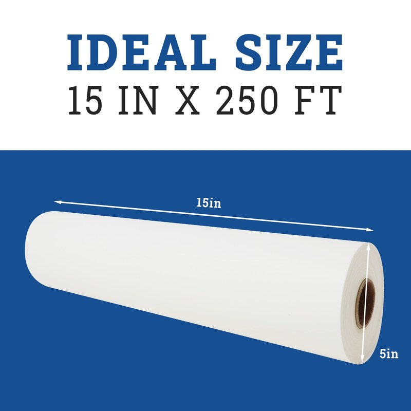 Reli. Parchment Paper Roll (15" x 250 ft) w/Dispenser Box, White | Parchment Paper for Baking & Air Fryer | Food Grade Baking Liners | Non-Stick, Cooking Liner for Grilling & Steaming