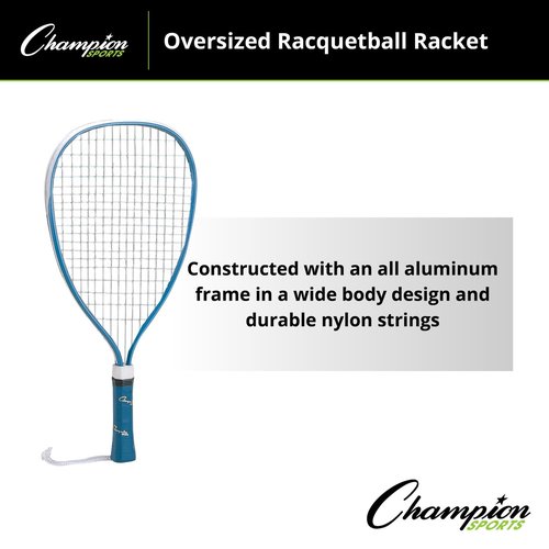 Champion Sports RBR100 Oversized Racquetball Racket