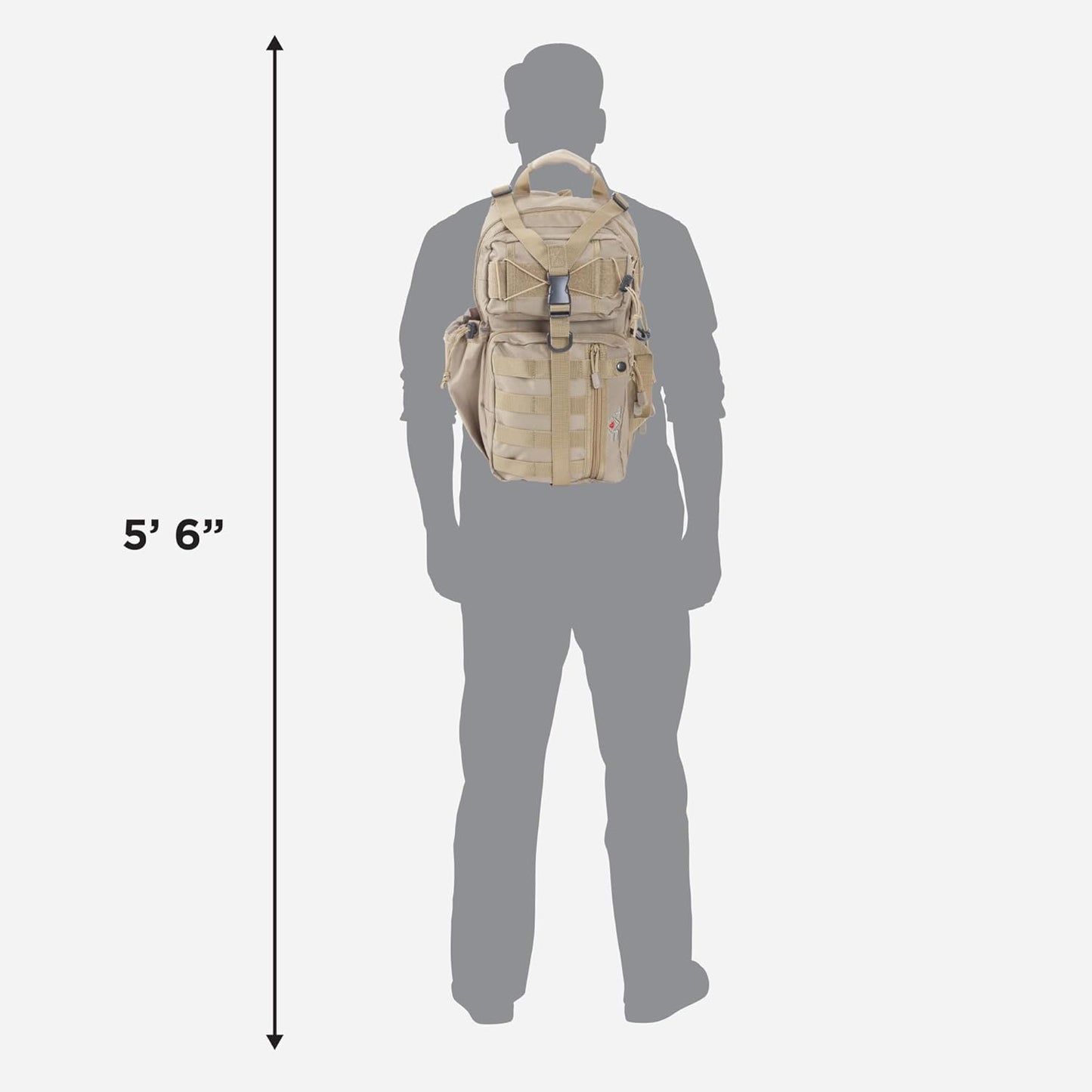 Tactical Sling Pack - Allen Tactical Lite Force for Outdoor Gear & Travel