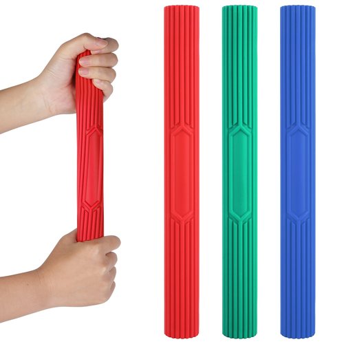 Inspack Flex Tennis Elbow Therapy Bar, Grip Strength Trainer, Flexbar Treatment, Therabars Flex Bars Physical Tendonitis, Wrist, Pain Relief, Forearm Strengthener Hand Exercise, Resistance Twist 10lb