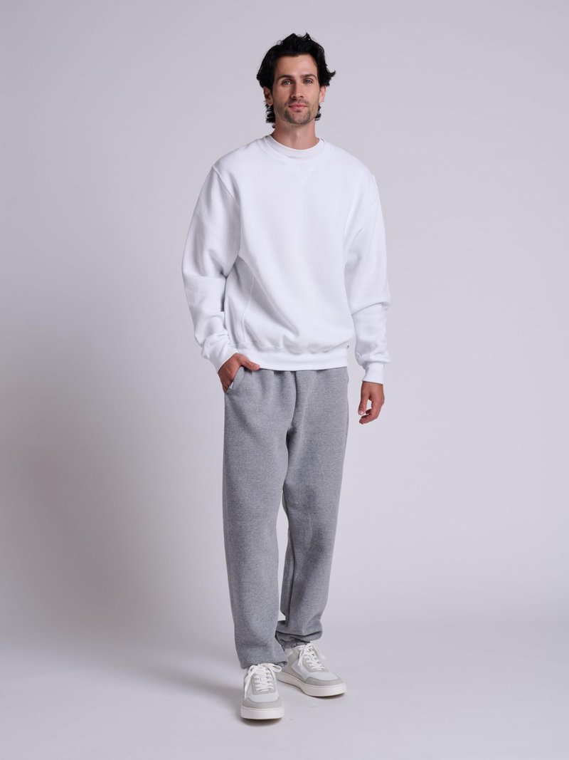 Russell Athletic Mens Dri-Power Fleece Closed-Bottom & Joggers Sweatpants, Oxford, Large US