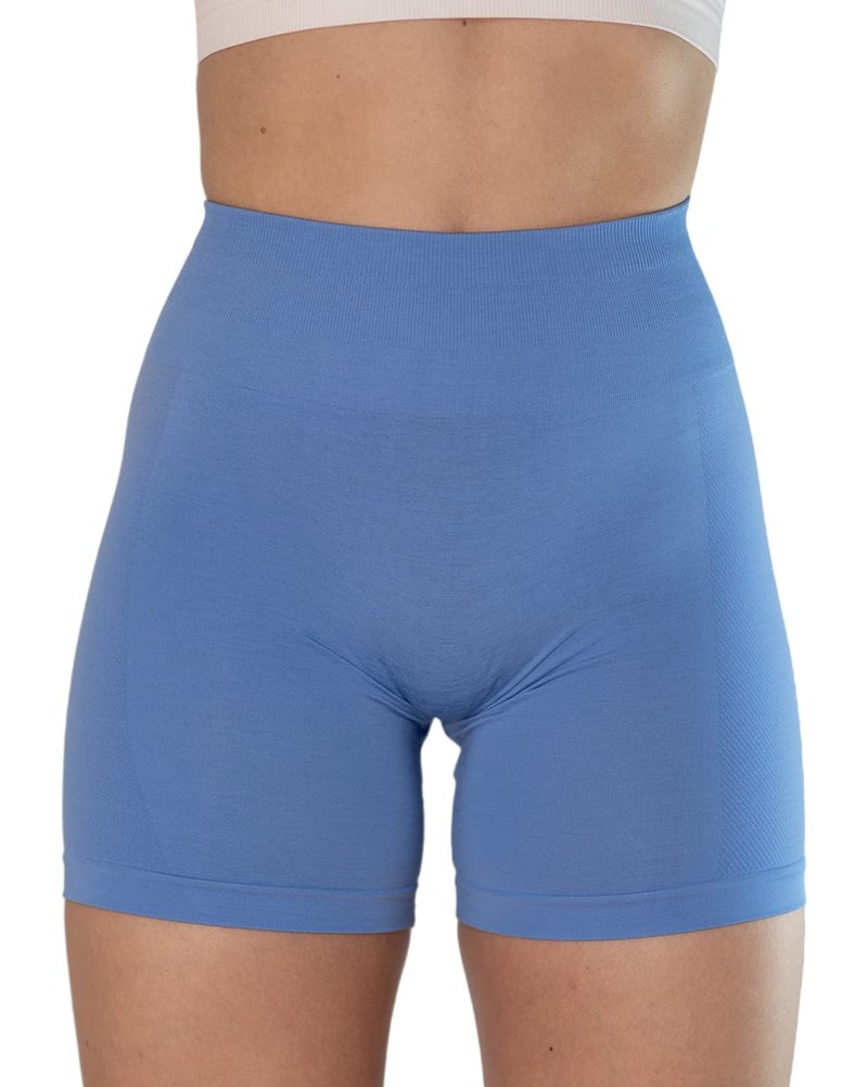 AUROLA Intensify V2.0 Women's Workout Shorts Athletic Running Shorts, Seamless High Waist Sport Gym Yoga Shorts 3.6 Lavender Lustre