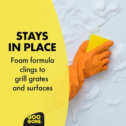 Goo Gone Grill Cleaner - 24 Ounce - Effectively Cleans Cooking Grates and Racks