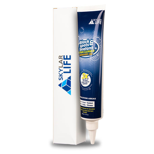 Skylarlife Rubber Stain Whitener Gel - Effective Sealant for Bathroom & Kitchen Caulk