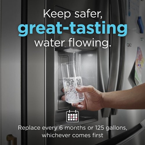 Frigidaire WF3CB Puresource3 Refrigerator Water Filter - White, 1 Count for Clean Drinking Water