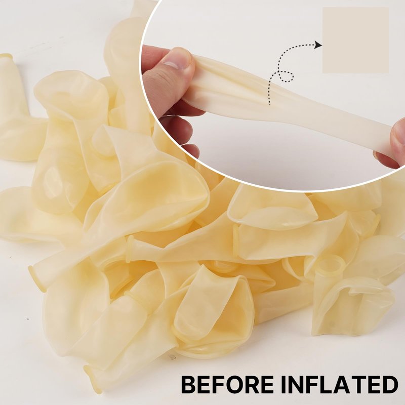 PartyWoo Clear Balloons 100pcs Different Sizes of 36 18 12 10 5 Inch Transparent Balloon Arch Kit for Graduation Wedding Baby Shower Bridal Shower Anniversary Birthday Party Decorations Clear-Y2