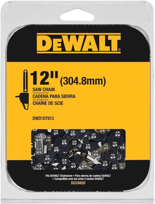 Dewalt 12-Inch Chain Saw Replacement Blade - Durable & High-Performance Design