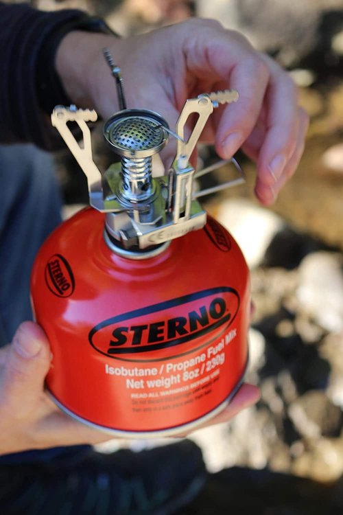 Dynamo Burner with Piezo Ignition - Sterno 50140, Multicolor Portable Stove