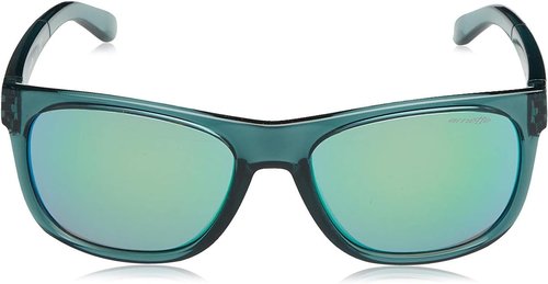 Arnette 4206 Green Ink Sunglasses with Light Green Mirror - Size 57/18