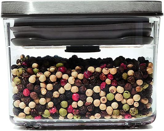 OXO STL Pop Small Square Mini Container - 0.4 QT/0.4 L | Airtight Food Storage Solution