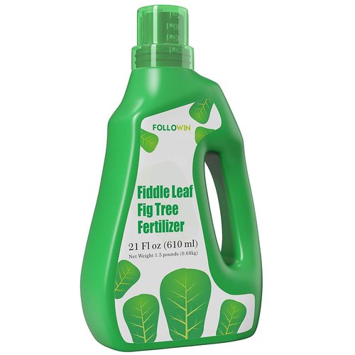 FOLLOWIN Fiddle Leaf Fig Fertilizer - Urea-Free Plant Food with 7 Chelated Micronutrients, 21 fl oz