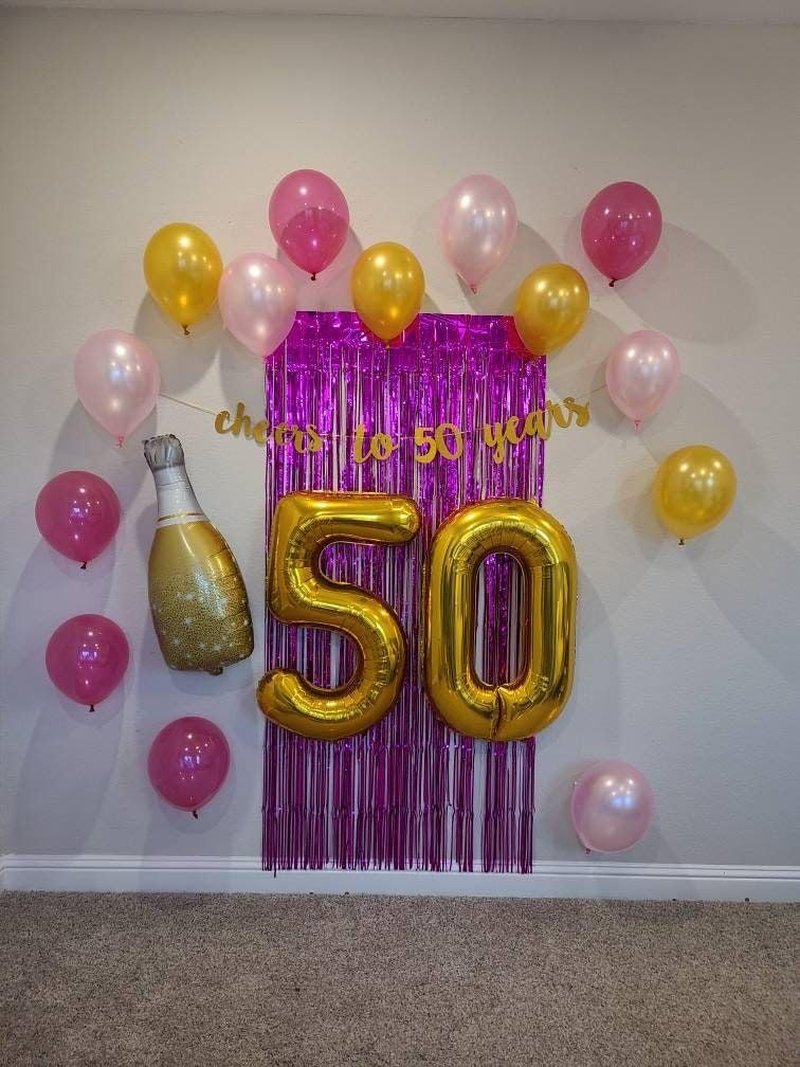 Gold Number 7 Balloon 40 Inch, 7th Birthday Party Decorations for Children, Giant 7 Foil Balloon for Party Supplies